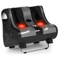 thumbnail image 1 of Giantex Foot & Calf Massager, Shiatsu Heated Electric Foot Massager W/ Heating, Deep Kneading & Washable Sleeves, Leg Massager for Relaxation, Foot Pain Relief, Grey, 1 of 6