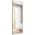 thumbnail image 1 of Giantex Full Length Mirror, 59inch Large Floor Rectangle Bedroom Mirror,  Standing or Wall-Mounted Dressing Mirror, 1 of 9