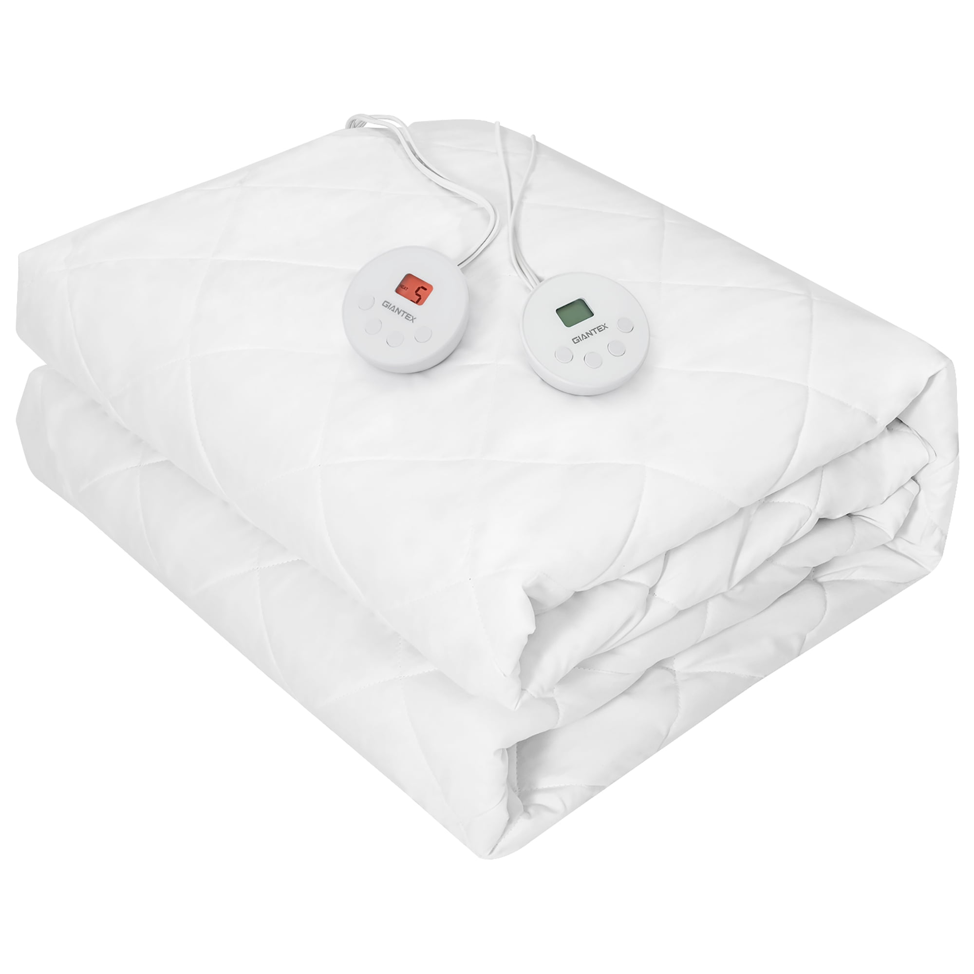 Giantex Heated Mattress Pad King Size, Electric Heated Mattress Cover w/ 10  Heat Setting, 8 Hours Auto Off, Timer Function, Premium Electric Bed Warmer  Up to 15 Deep Pocket - Walmart.com