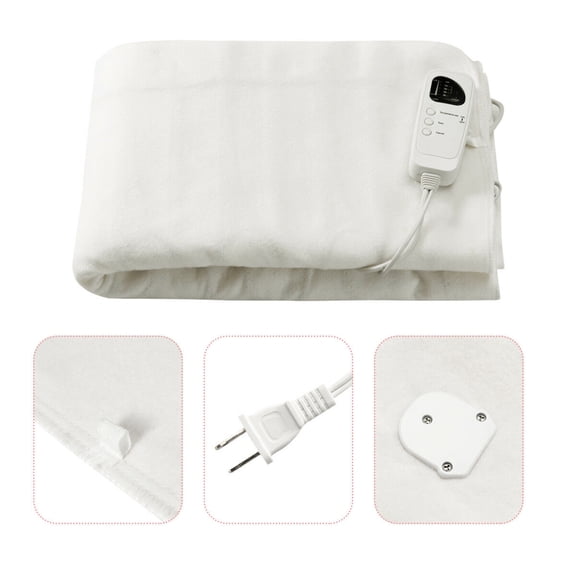 Giantex Massage Table Warmer, Heated Mattress Pad w/ 5 Heat Levels, 8 Timer Settings, UL Certified Electric Twin Bed Heating pad, Spa Bed Warmers, Machine Washable