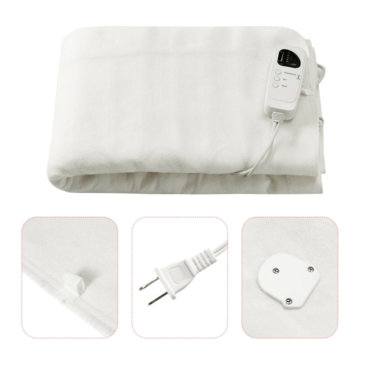 Giantex Massage Table Warmer, Heated Mattress Pad w/ 5 Heat Levels, 8