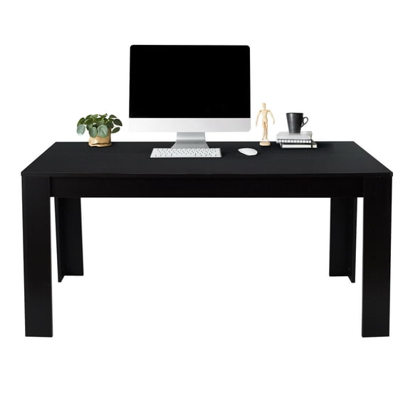 Giantex Modern Dining Table, Wooden Kitchen Table w/Spacious Desktop, Sturdy Frame, Rectangular Table for Dining Room, Restaurant
