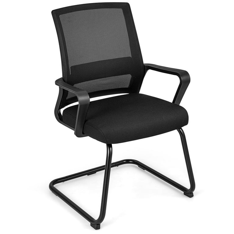 Giantex Office Mesh Chair, Upholstered Guest Conference Chair w