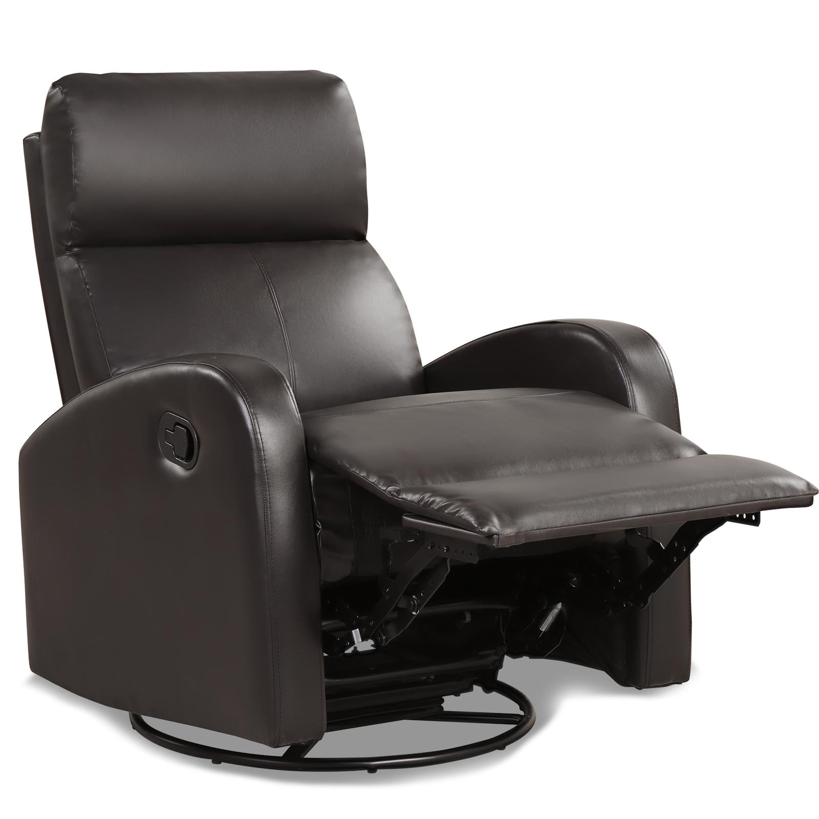 Giantex Recliner Chair Manual Rocking Chairs with Pull Button