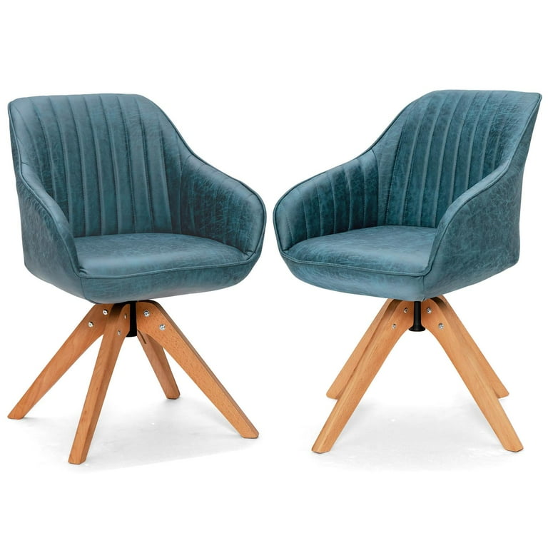 Upholstered rolling dining chairs sale