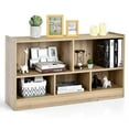 thumbnail image 1 of Giantex Toy Storage Organizer, 5-Section Storage Cabinet, Wooden Display Book Shelf, Natural, 1 of 10