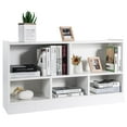 thumbnail image 1 of Giantex Toy Storage Organizer, 5-Section Storage Cabinet, Wooden Display Book Shelf, White, 1 of 10
