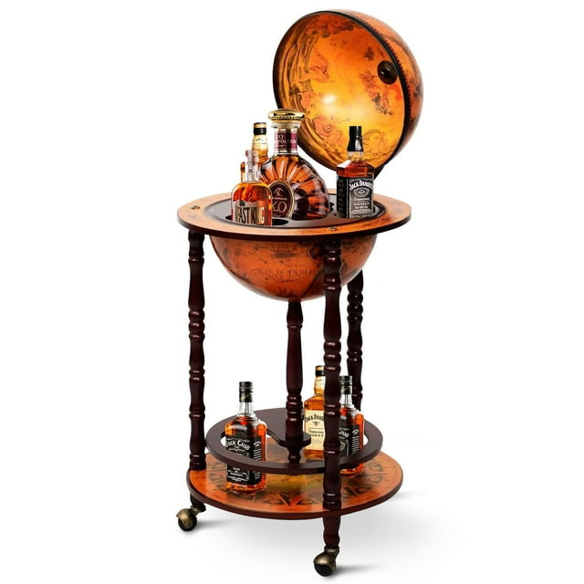 Giantex ItalianStyle Globe Wine Bar Stand, Home Furniture, Living Room
