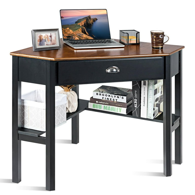 Giantex Writing Study Corner Computer Desk Laptop PC Table