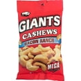 thumbnail image 1 of Giants Bacon Ranch Flavor Cashews, 4 Ounce -- 8 per case., 1 of 1