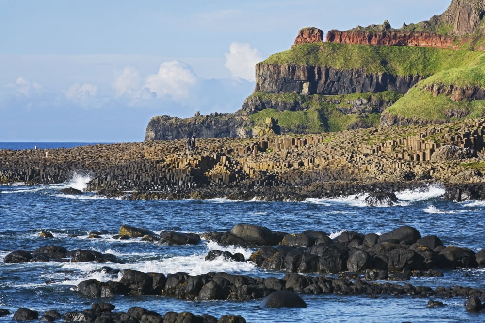 Giants Causway Antrim Coast Northern Ireland County Antrim Ireland Canvas Art - Carl Bruemmer Design Pics (38 x 24)
