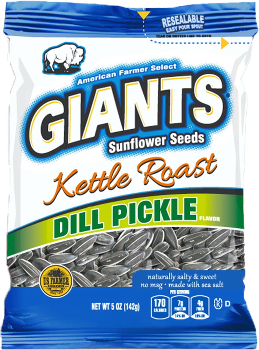 Giants Kettle Roast Dill Pickle Sunflower Seeds, 5 Oz