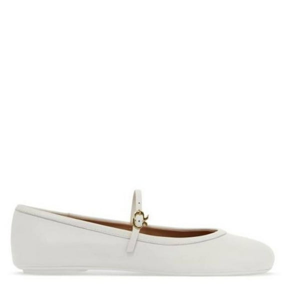Gianvito Rossi Carla Leather Ballet Flats, Brand Size 35 (US Size 5)