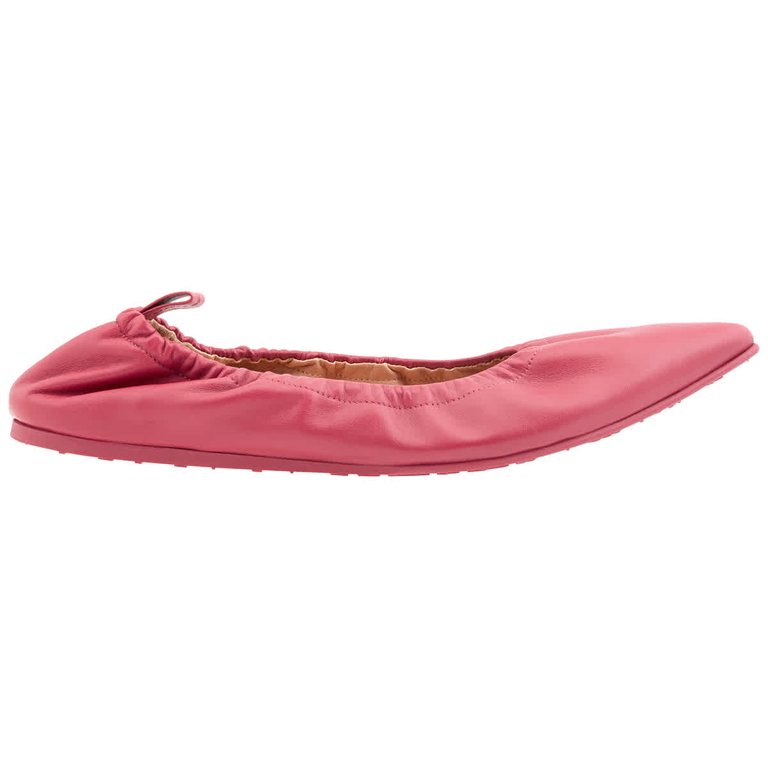 Gianvito Rossi Ladies Hibiscus Alina Ballerina Nappa Flats, Brand Size 35 (  US Size 5 )