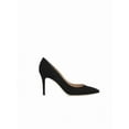 thumbnail image 1 of Gianvito Rossi Pointed Toe Heeled Shoes In Silk Black (Women's), 1 of 1