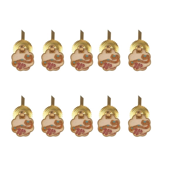 Giaone 10Pcs Tin Box Handle for Decorative Box Jewelry Cases Furniture Hardware