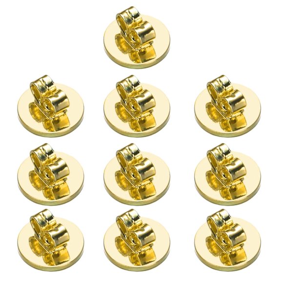 Giaone 10pcs Earring Stopper Ear Studs Back Earrings Closures for Jewelry Enthusiasts