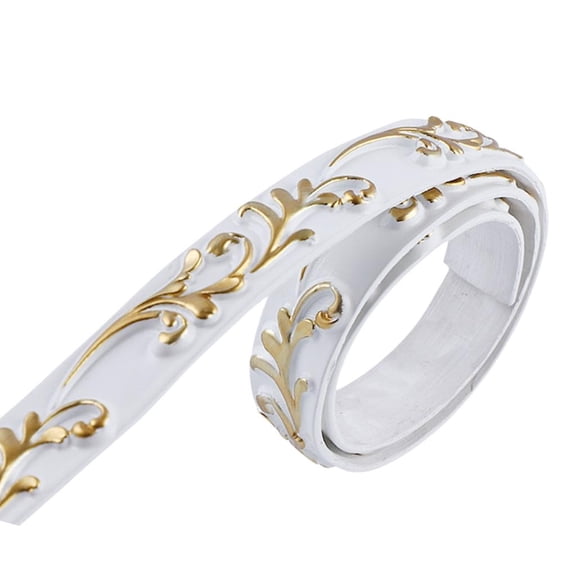 Giaone Flexible Ceiling Molding Easy Installs Home Wall Trim Self Adhesive Molding