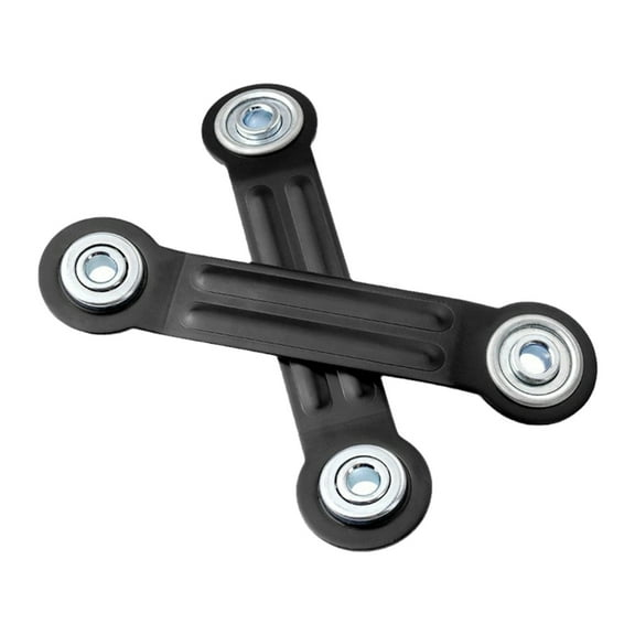 Giaone 2 Pack Steel Gliders Bearing Arm Brackets For Long Time Use Furniture Support