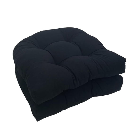 Giaone 2 Pieces Patio Chair Seat Cushions Soft PP Cotton Filled Perfect for Indoor Outdoor Furniture