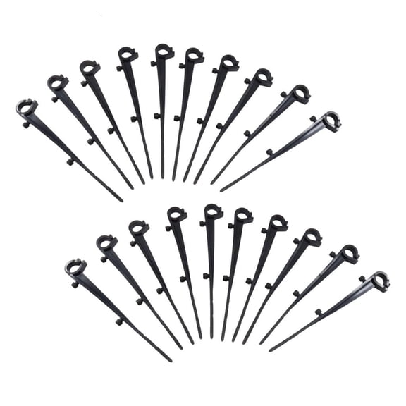 Giaone 20Pcs Outdoor Gutter Filter Clips Gutter Brush Clamps For Gutter Cleaning