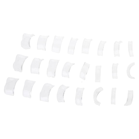 Giaone 24pcs Silicone Ring Sizer Pad for Seasonal Finger Swelling Ring Reducer Tool