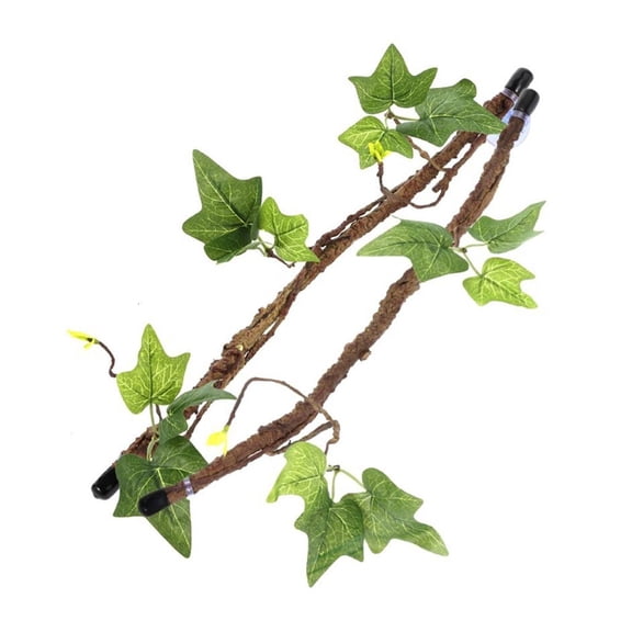 Giaone 2PCS Geckos Climbing Vine with Suction Cup Branch Vine Small Branch