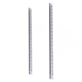thumbnail image 1 of Giaone 2Pcs Clear Triangular Rulers Set for Student Architect Engineering Drawing, 1 of 12