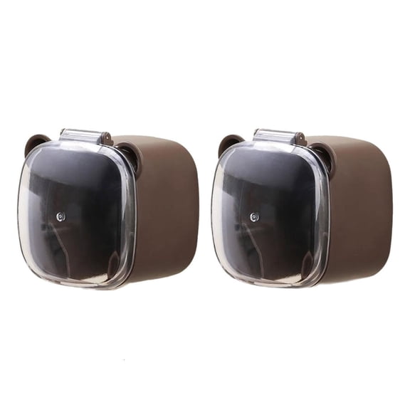 Giaone 2Pcs Dustproof Outlet Cover Easy Install Home Office Electric Plug Protectors
