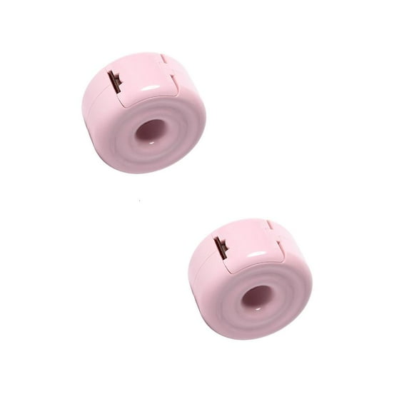 Giaone 2Pcs Plastic Tape Storage Container Efficient Cutting Function Compacts Size