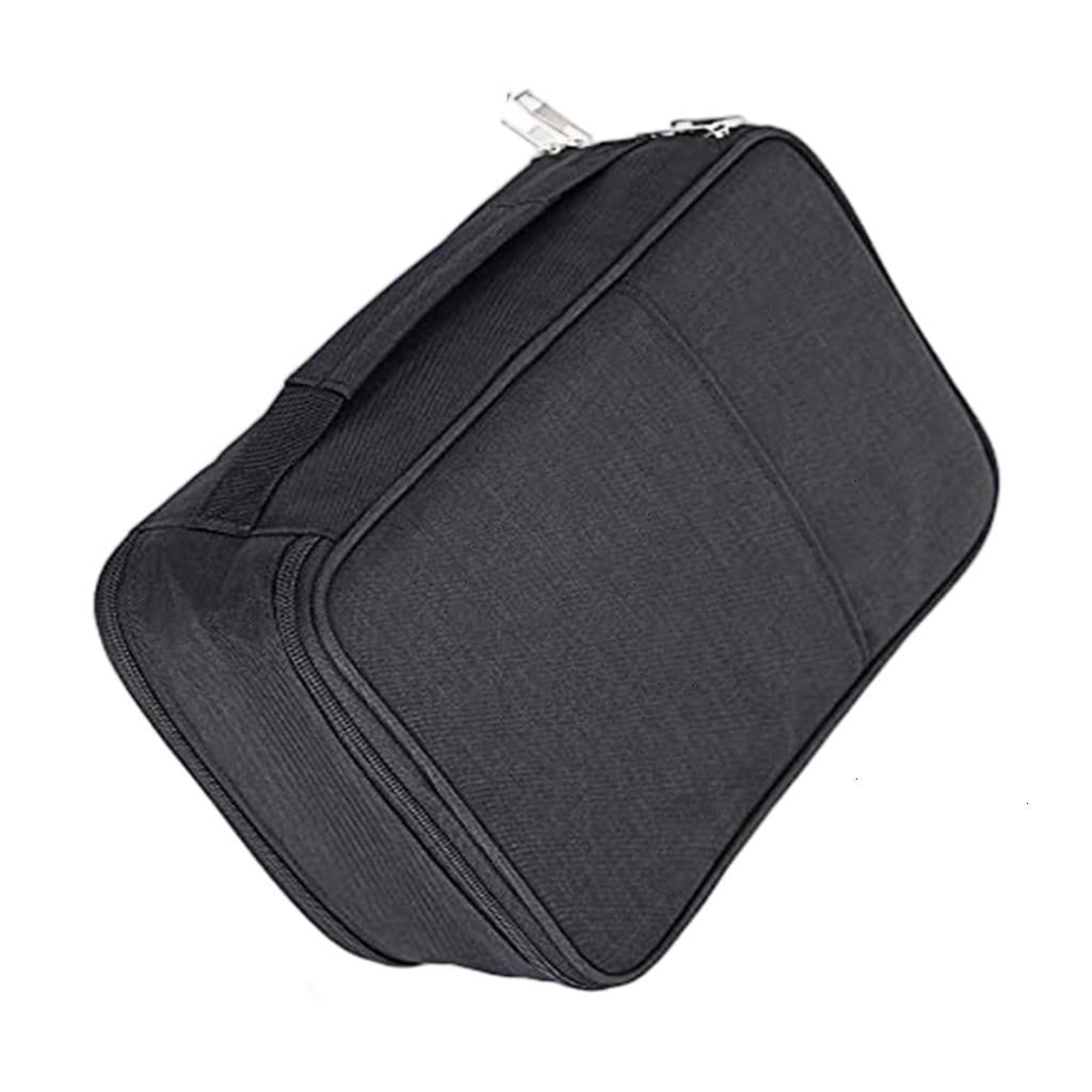Giaone 300 Slots Coloured Pencils Storage Bag Large Capacity Pencil Case with Handle
