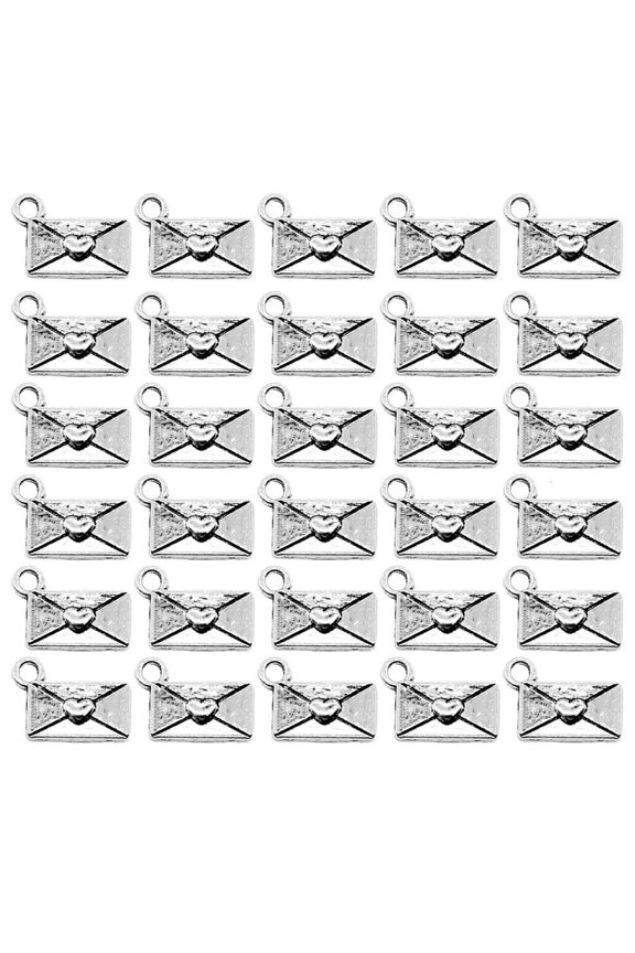 30Pieces Distinctive Love Letter Charm For Unique Jewelry Designs Projects