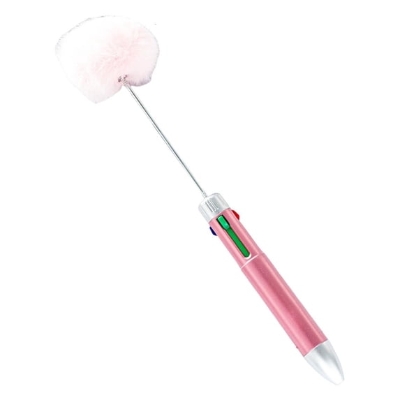 Giaone 4 Color in 1 Beadable Pen Retractable Multicolor Ballpoint Pen