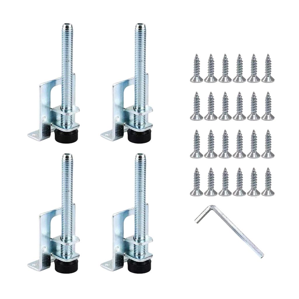 Giaone 4Pcs Adjustable Chair Levelers Legs Height Adjuster Table Leg ...