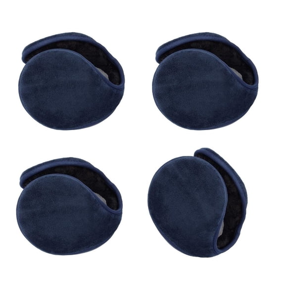 Giaone 4pcs Earmuffs For Outdoor Sport Activity Plush Ear Covers for Cold Weather
