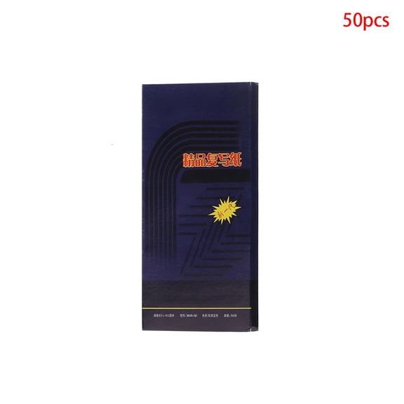 Giaone 50 Sheets Double Sided Carbon Copier Stencil Transfer Paper Stationery Supplies