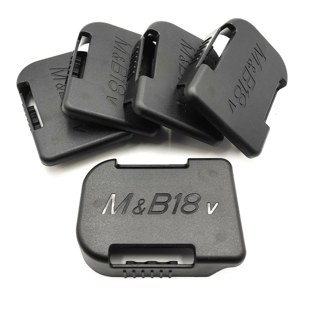 Giaone 5PCS Battery Storage Rack Holder Case for 14.4V 18V Battery Fixing Devices