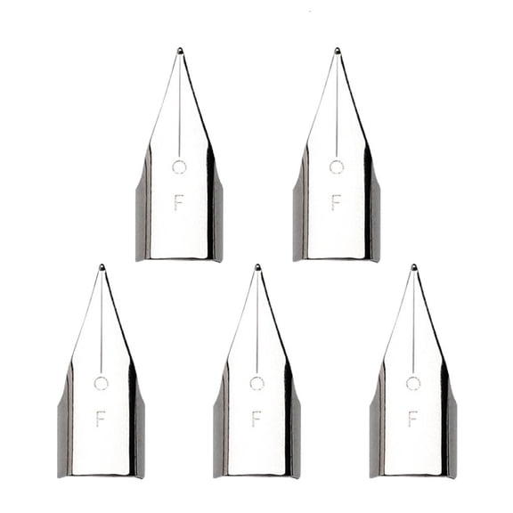 Giaone 5PCS Replacement Pen Nib Medium Nib Extre Fine Nib Optional for Fountain Pen