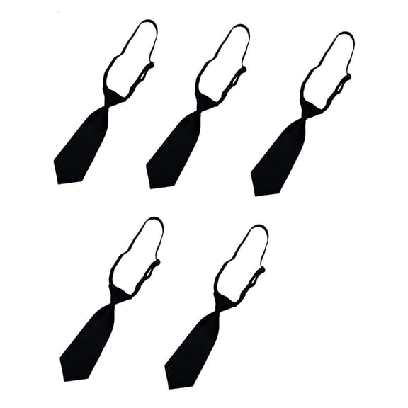 Giaone 5pcs Stylish Kids School Tie Wedding Uniform Accessories Fashion Boys Tie