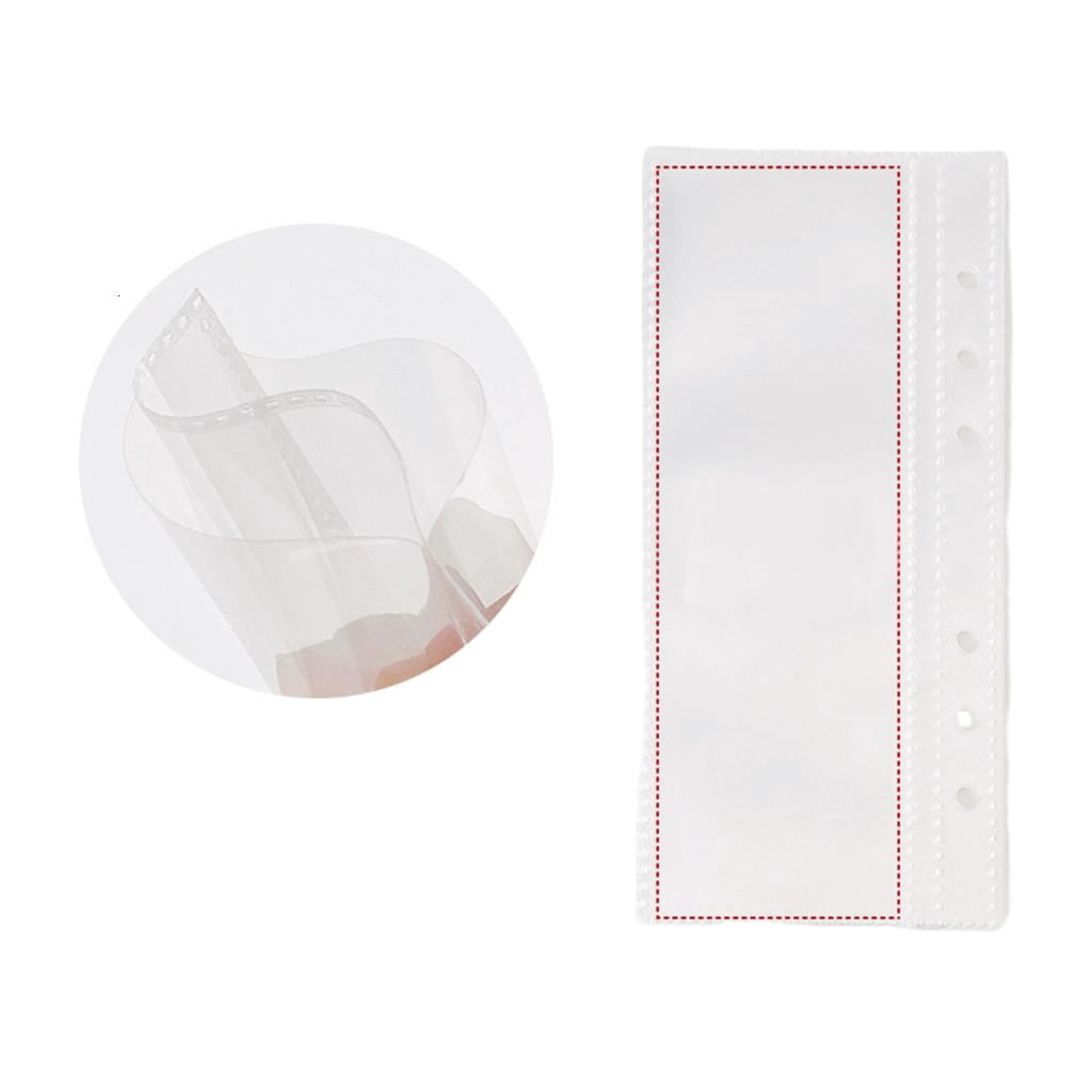 Giaone 6 Rings PVC Card Folder Covers Water Resistant 6 Hole Photo ...