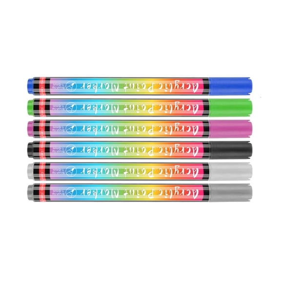 Giaone 6Color Cats Nails Polish Pens Dog Nail Art Grooming Brushes Pen Set Pet Supply