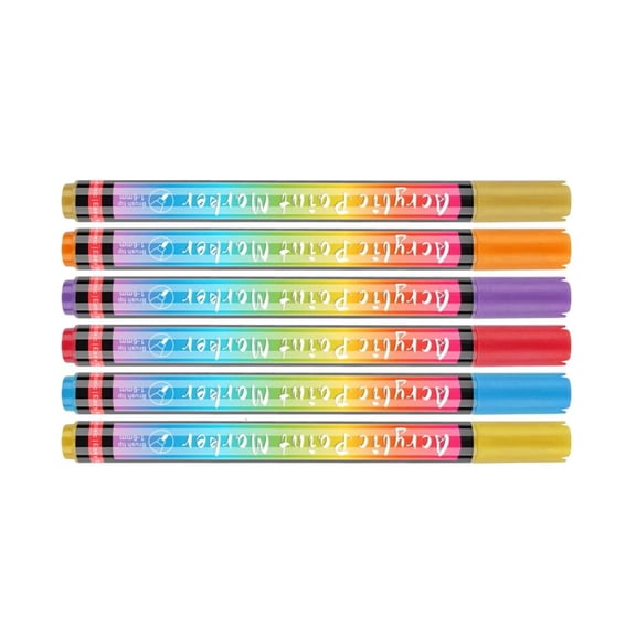 Giaone 6Color Cats Nails Polish Pens Dog Nail Art Grooming Brushes Pen Set Pet Supply