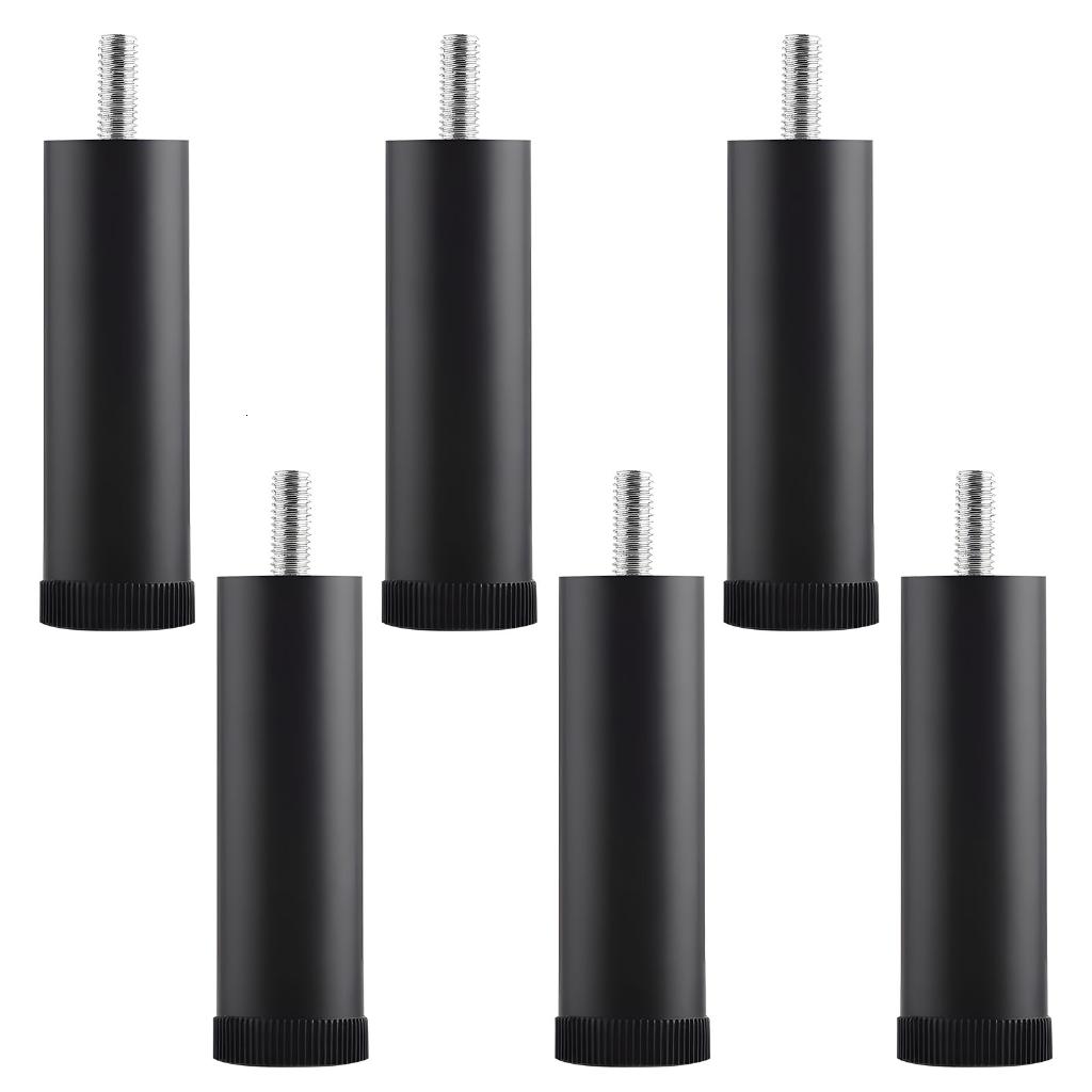 Short Leg Riser Lerpwige 6pack Heavy Type Bed Leg Risers Adjustable Height 3.4 Inch ...