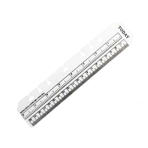 Giaone A5/A6 Loose-leaf Bookmark Ruler DIY Design Templates Quilting Kawaii Flexible