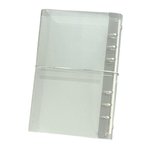 Giaone A6/A7 Three Fold Flip Binders Cover Binders Folder Clear Notebook Cover