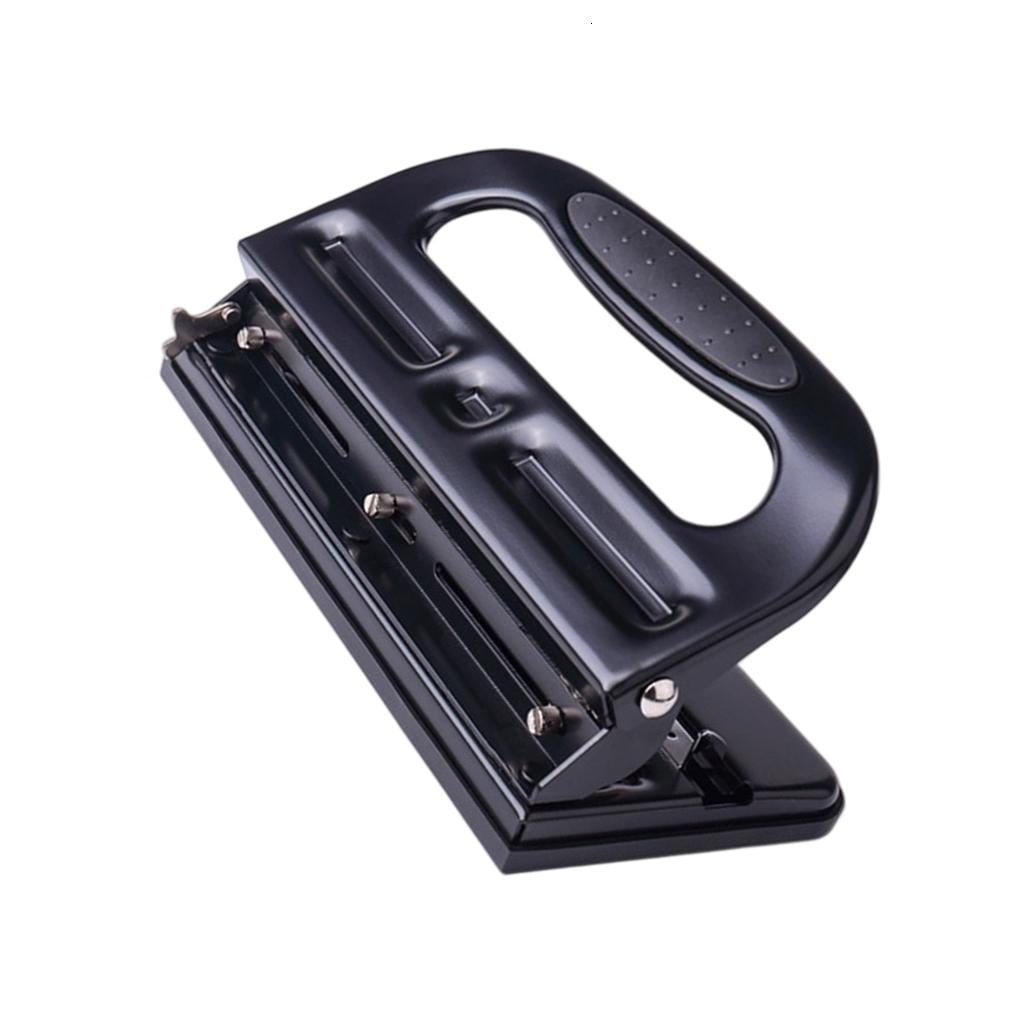 Giaone Adjustable 3 Hole Puncher 30 Sheets Capacity Heavy Duty Metal Paper Punches