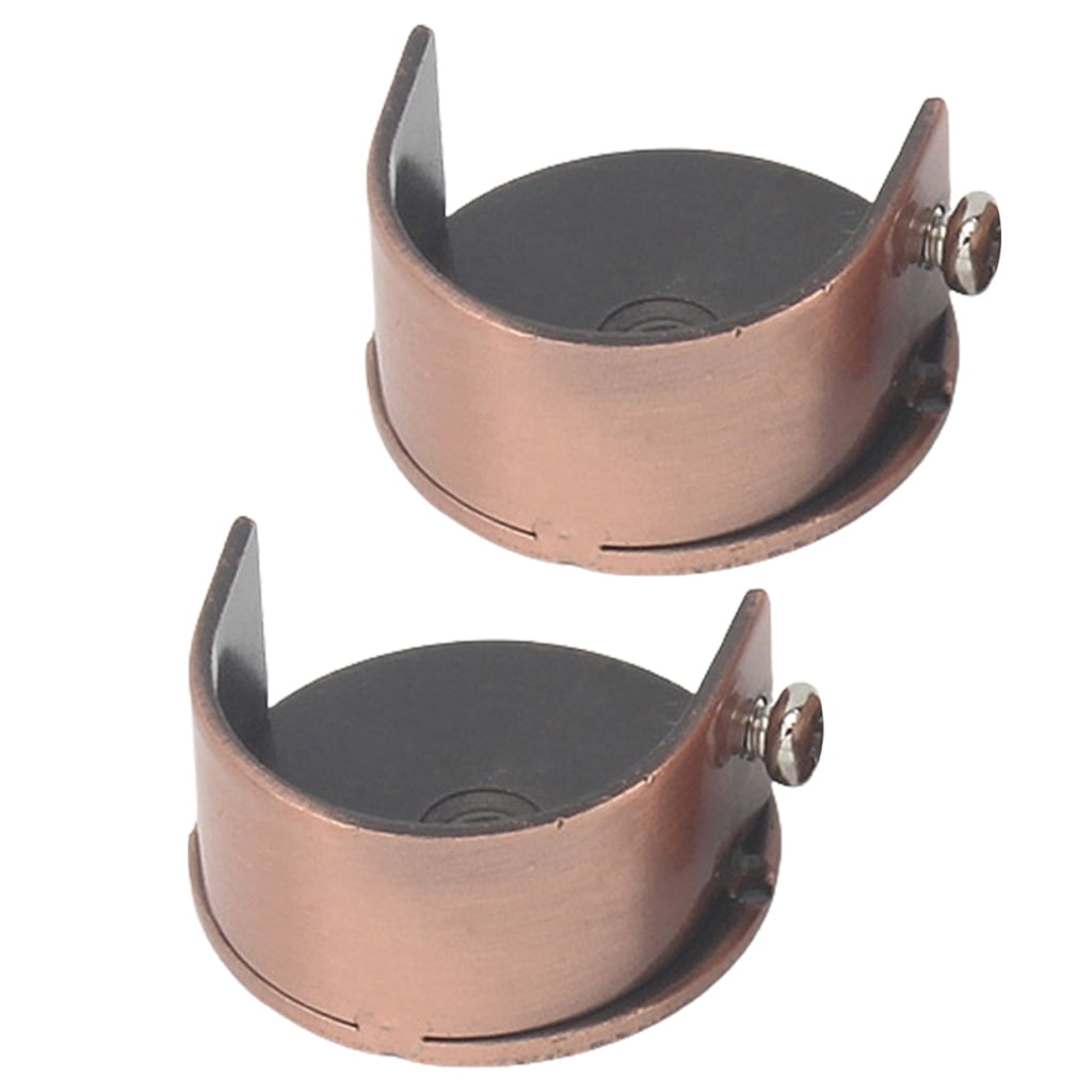 Giaone Alloy Curtain Rods Support Brackets for 28mm Rods Fit Metal and ...