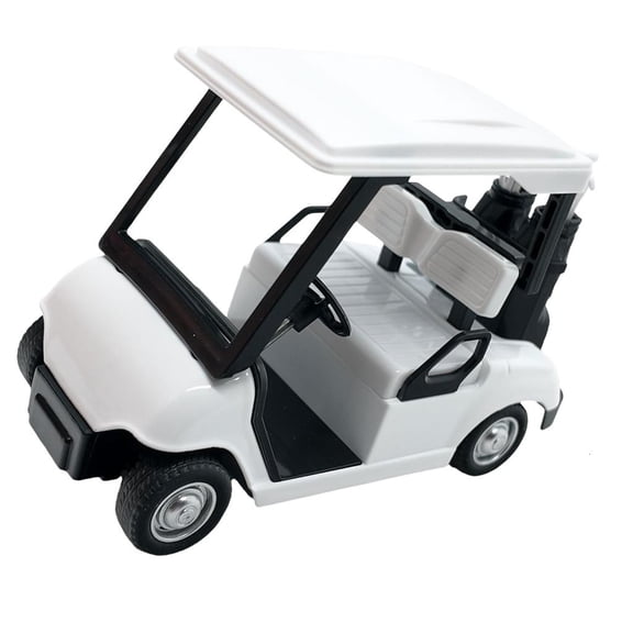 Giaone Alloy Pullback Golf Cart Model Cake Toppers Home Display Educational Toy Gift
