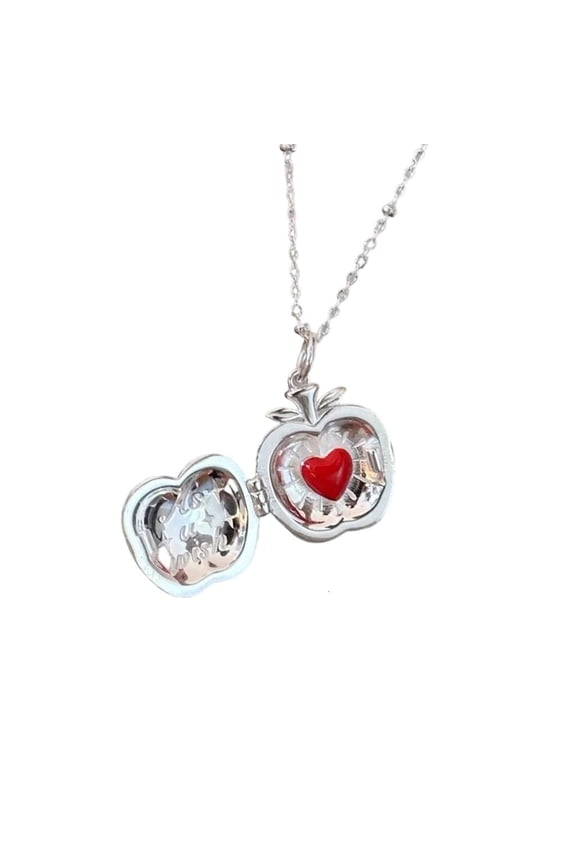 Fashionable Apples Pendant Necklace Unique Necklace Trendy Women Necklace