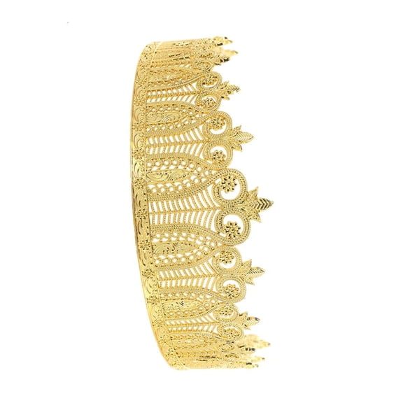 Giaone Arabian Style Wedding Crown for Unisex Carnivals Festives Party Headpieces